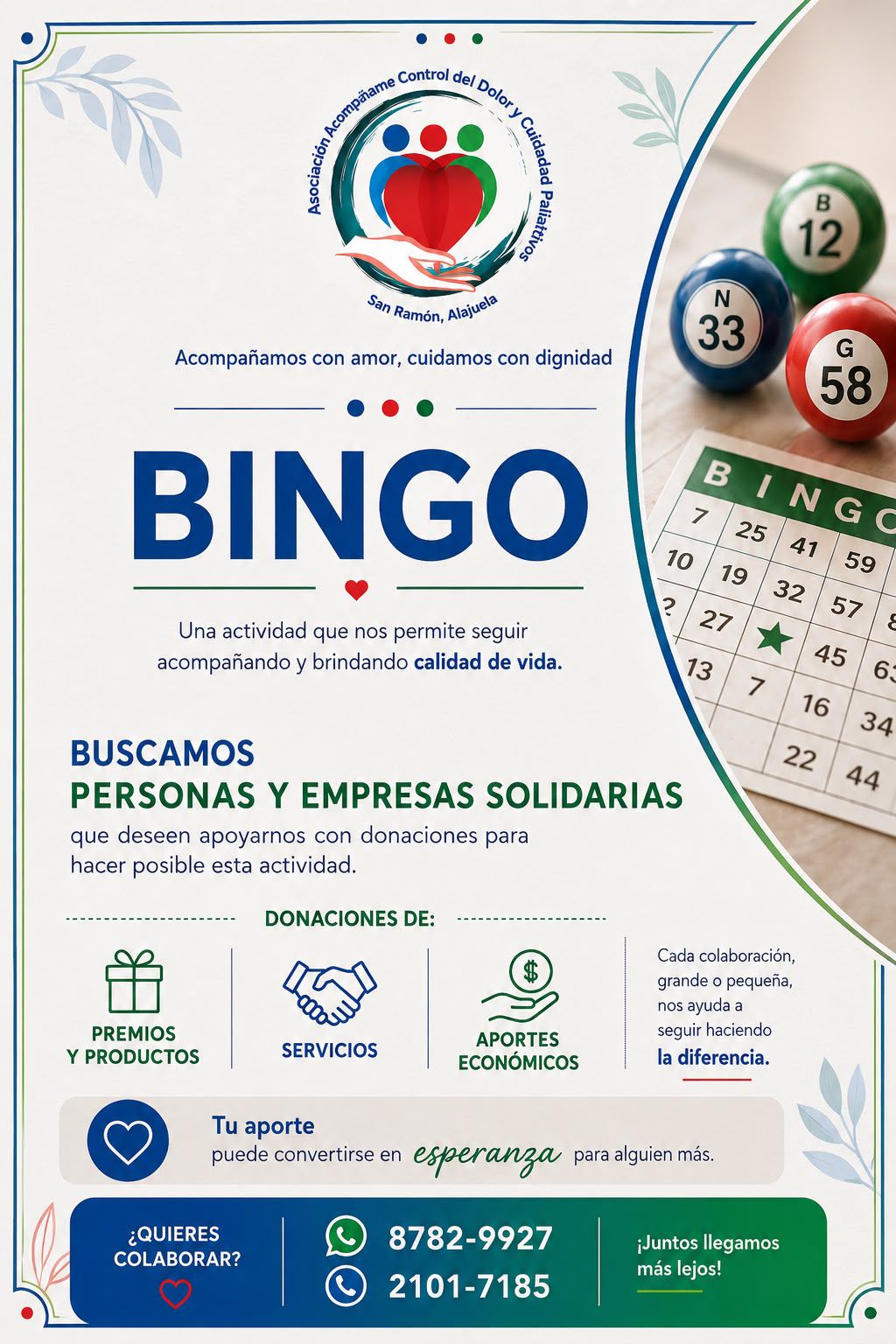 apoyanos y colabora